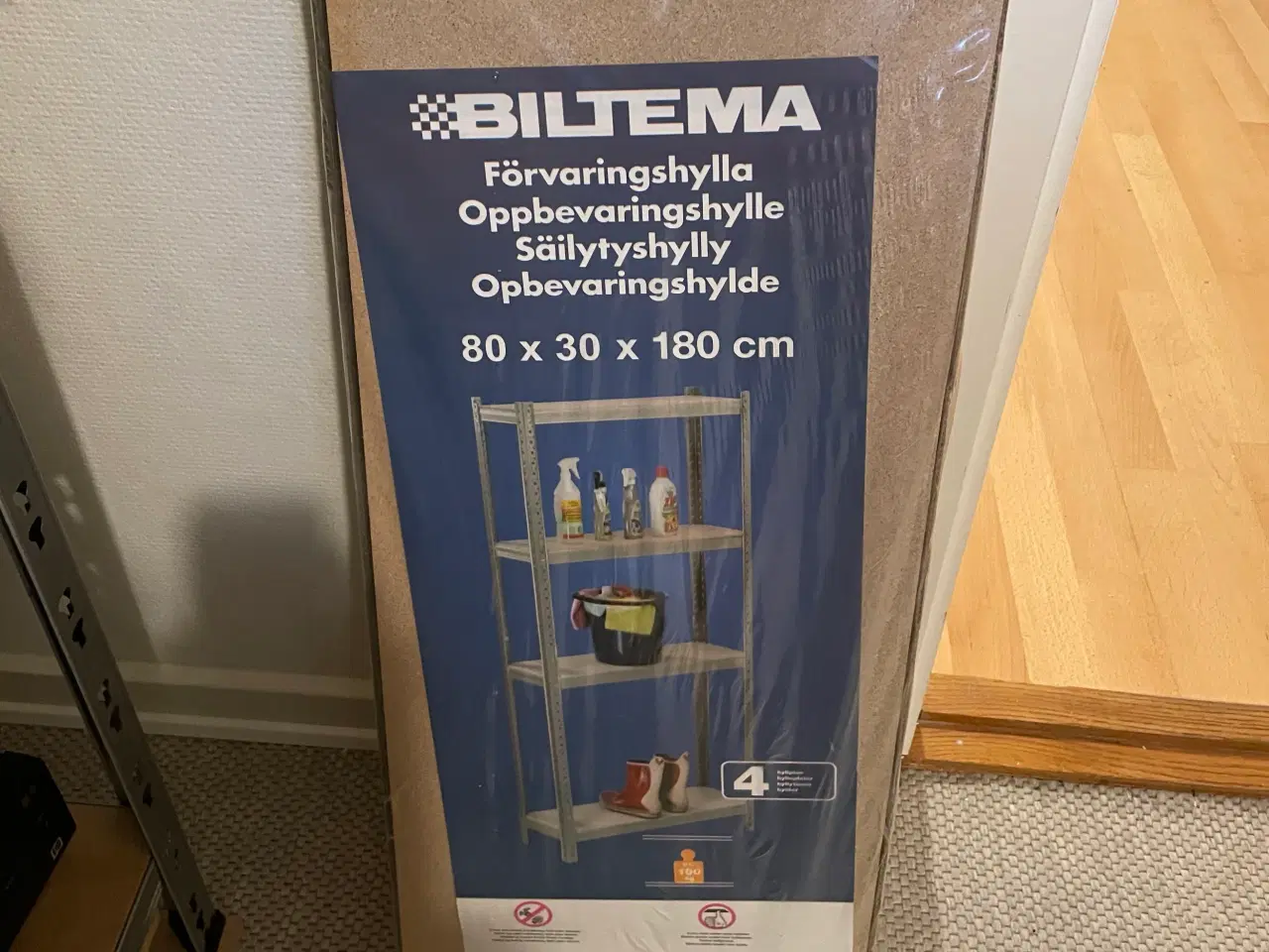 Billede 1 - Opbevaringshylder fra Biltema