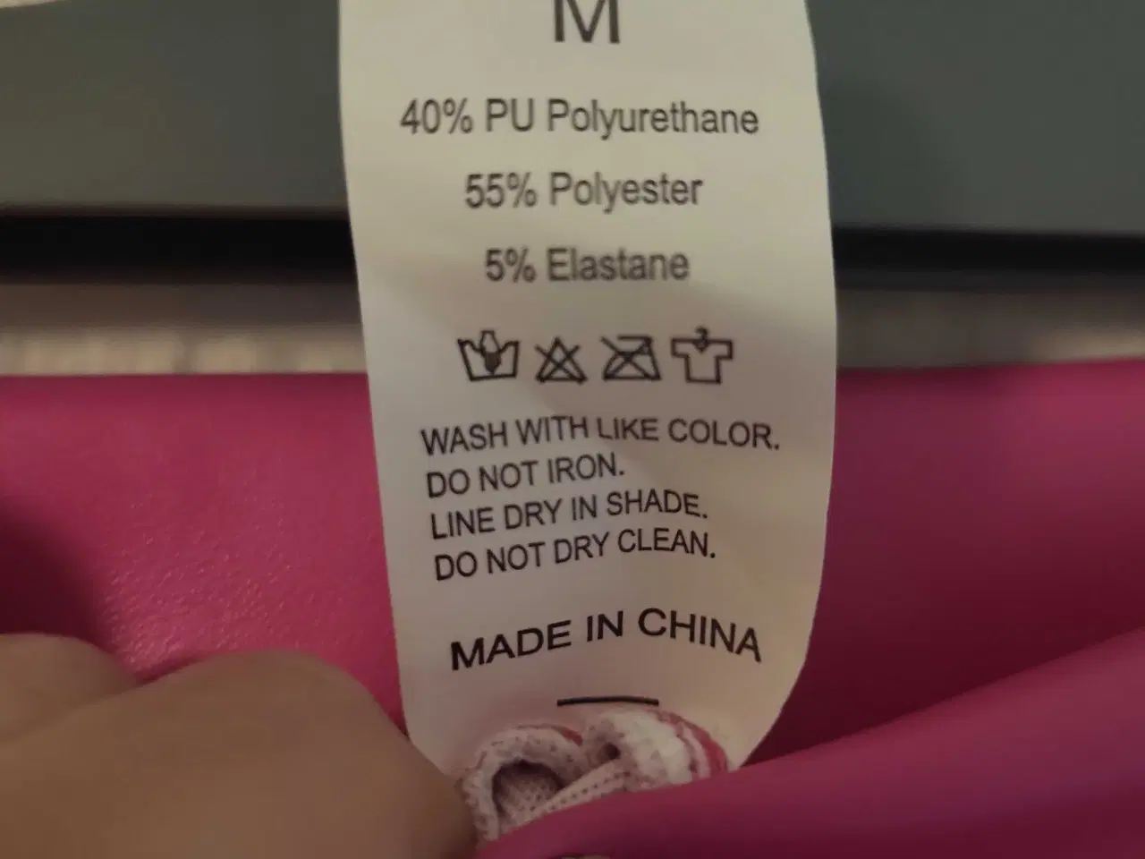 Billede 14 - Sorte & Lyserøde Latex Leggins