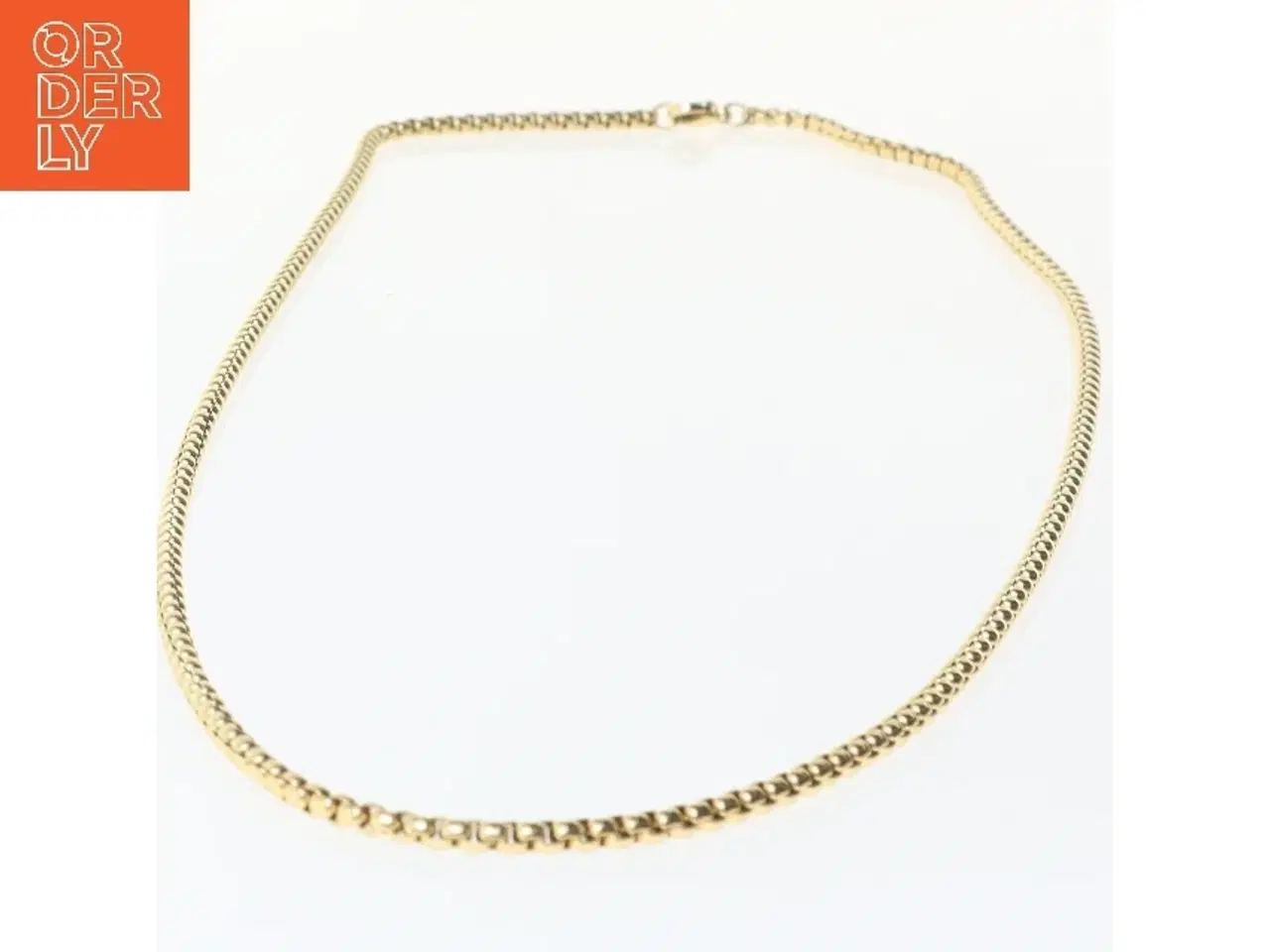 Billede 1 - Guldkæde (str. 59 cm)