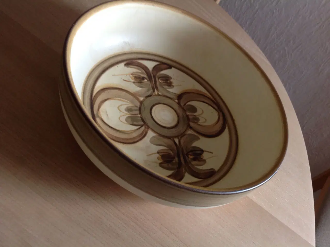 Billede 1 - Stor Keramik fad fra Søholm