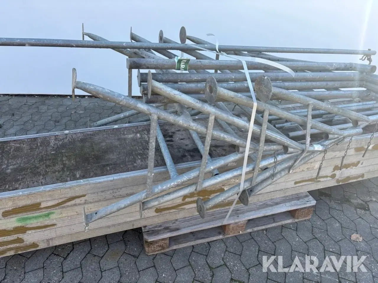 Billede 6 - Stillads Jumbo Stillads - 4 bukke, 6 plader