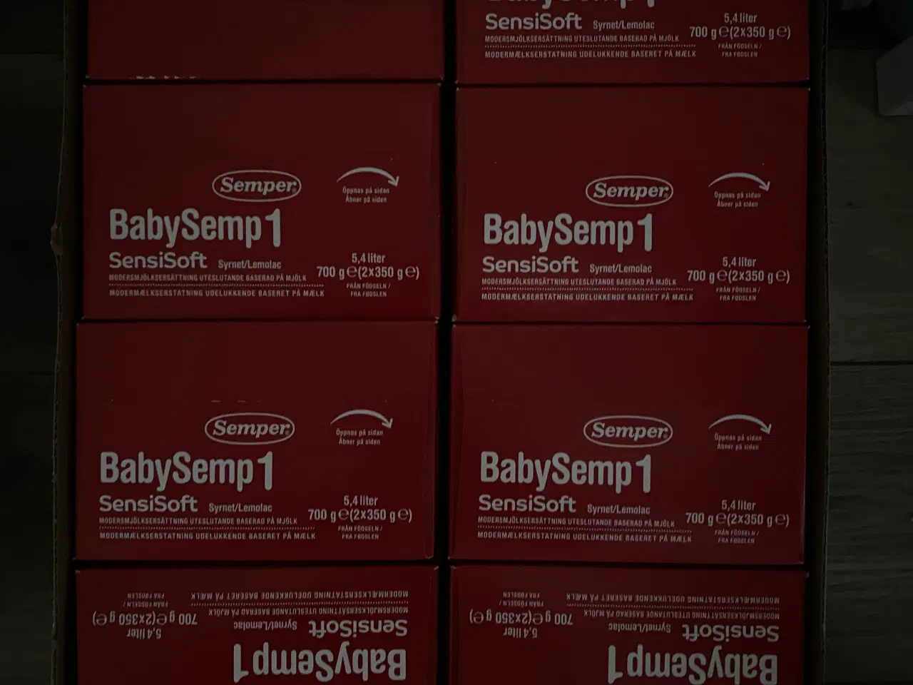 Billede 2 - Semper BabySemp 1 SensiSoft 8×700 g