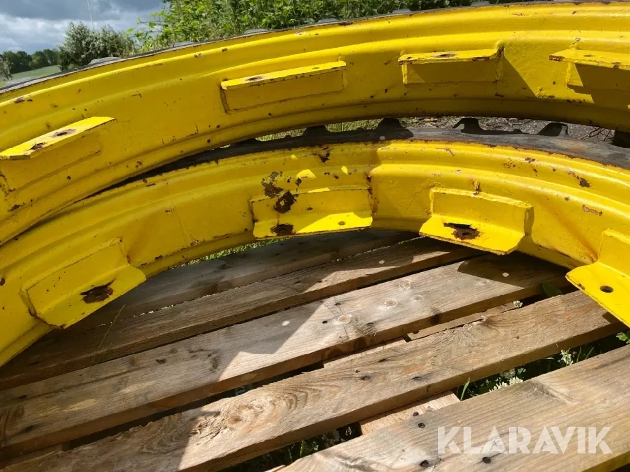 Billede 11 - Tvillingehjul Radial Kleber super 50