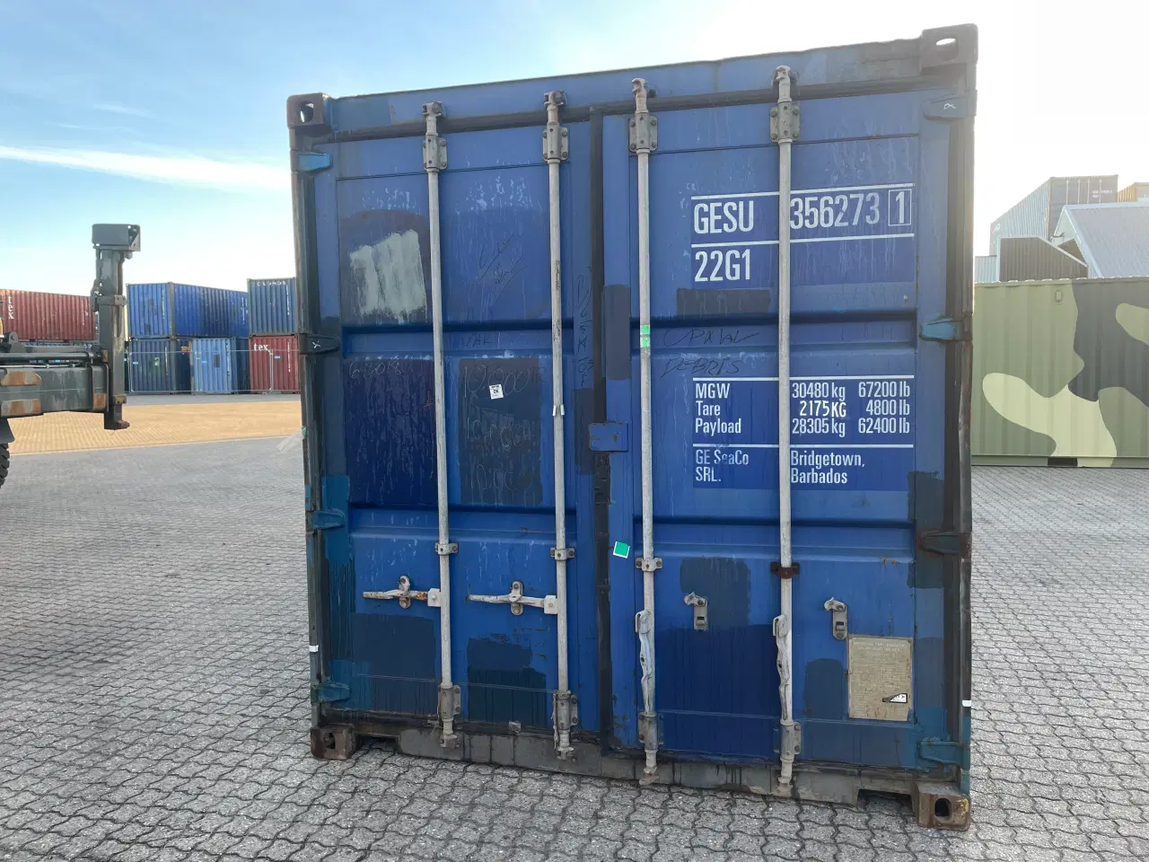 Billede 1 - 20 fods Container - ID: GESU 356273-1