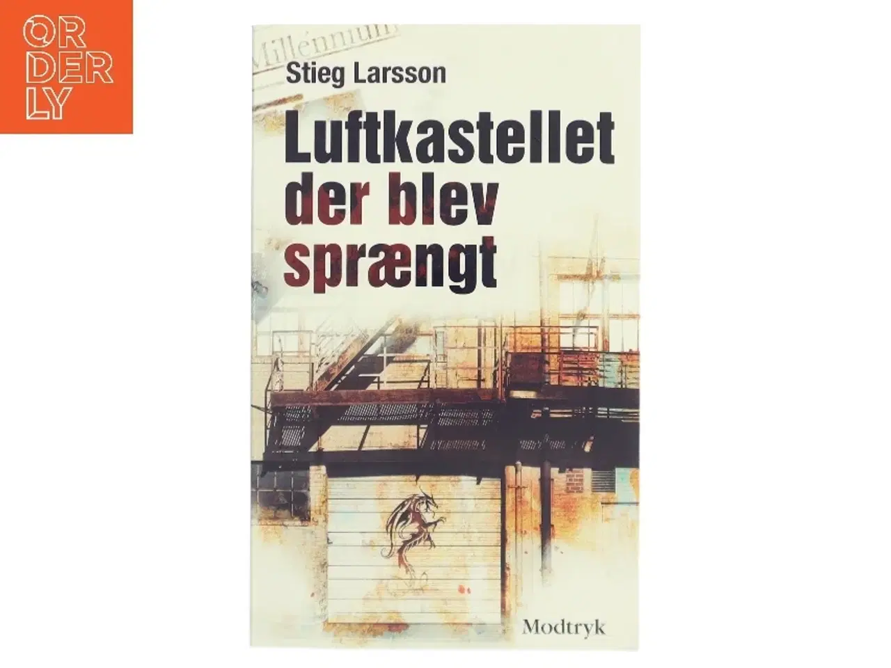Billede 1 - Luftkastellet Der Blev Spraengt (af Stieg Larsson) [Imported] [Paperback] (Danish) (Millennium, 3. Bind) af Stieg Larsson (Bog)