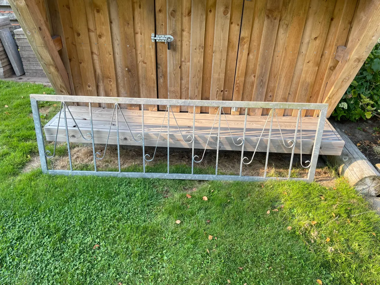 Billede 1 - Galvaniseret hegn 