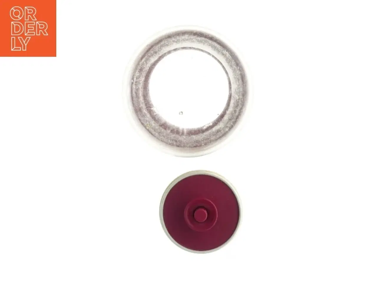 Billede 2 - Gennemsigtig beholder med låg fra Tupperware (str. 13 x 9,5 cm)