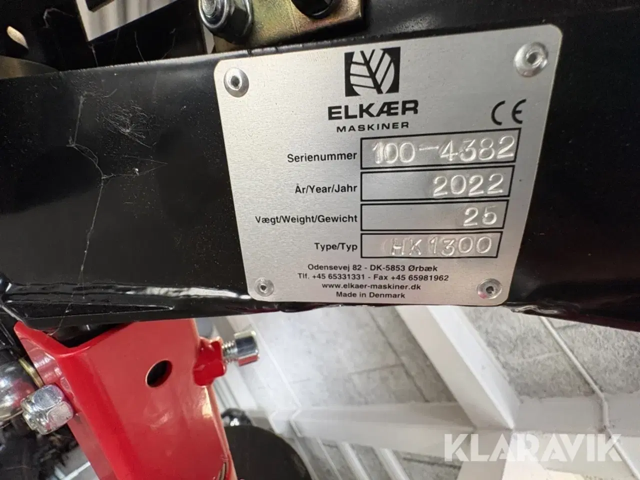 Billede 6 - Fingerklipper Elkær Termit med HK1300 klippearm