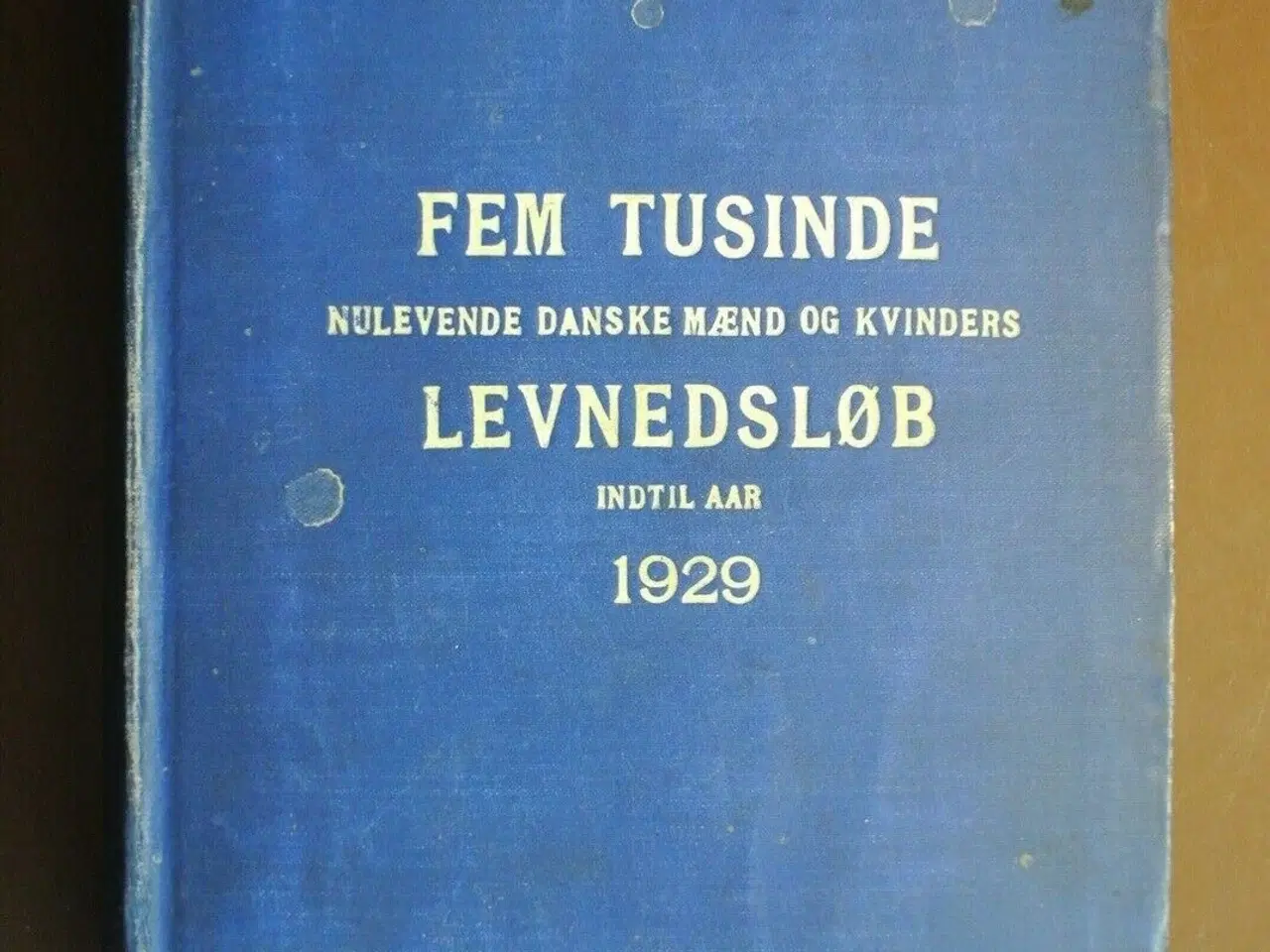 Billede 1 - kraks blaa bog 1929