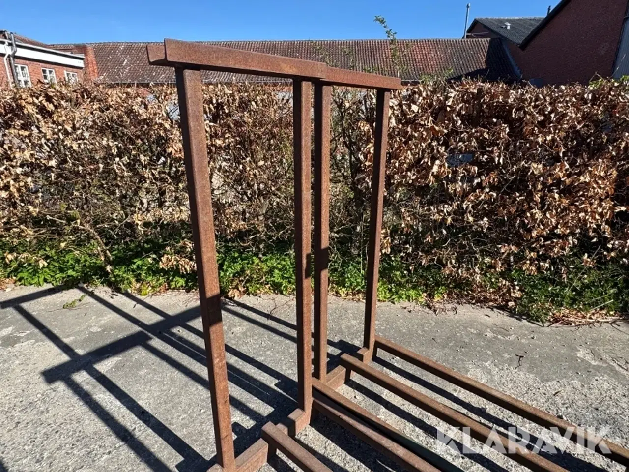 Billede 5 - Brænde stabler 2 styks