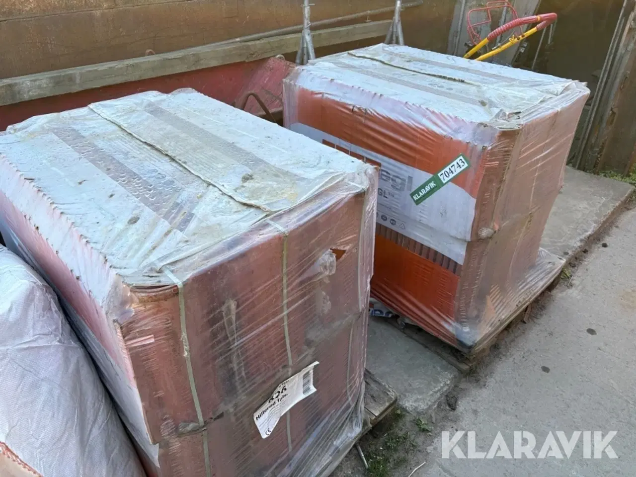 Billede 1 - Tagsten Randers Tegl Hillerød fals vingetegl 210 styk 2 paller