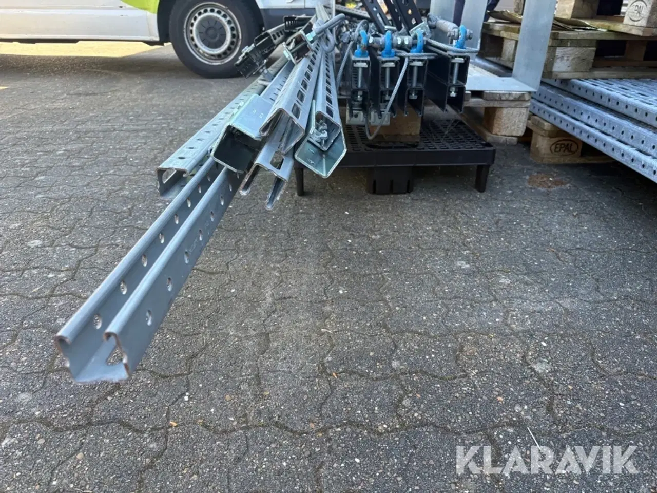 Billede 7 - Assorteret C-kanalskinner Hilti MT-40