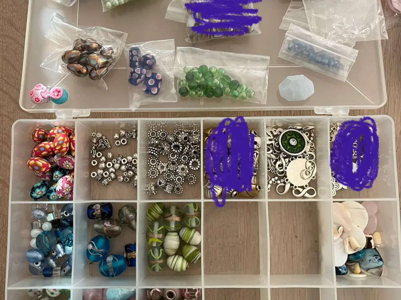 Billede 2 - Perler, tilbehør og bøger til smykkefremstilling