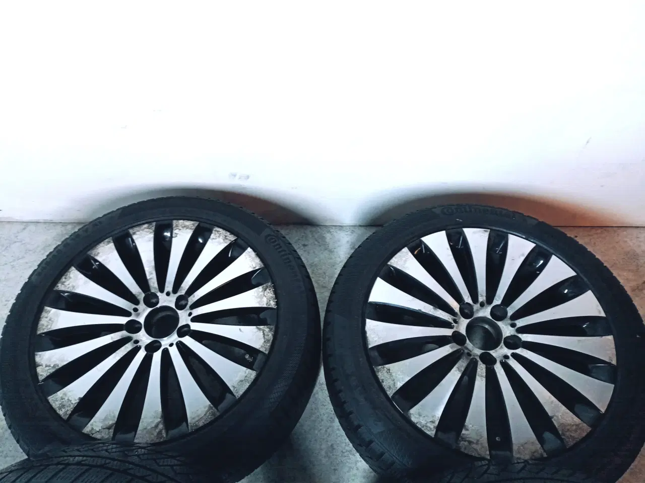 Billede 4 - 5x112 18" ET43 8x18 nav 66,6' Mercedes vintersæt