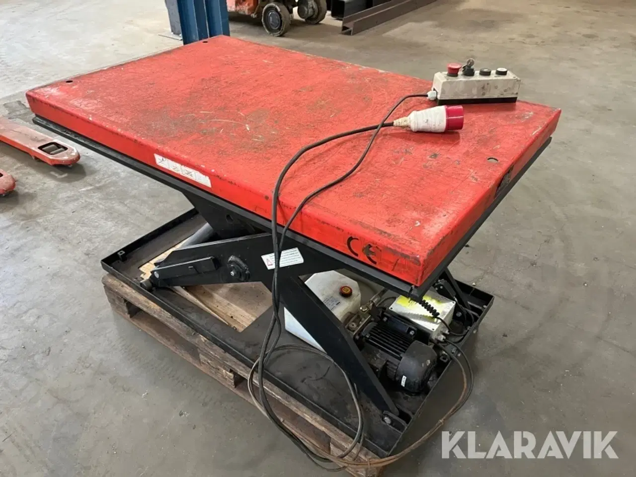 Billede 3 - Løftebord Dansk Værktøjs salg HIW4.0EU 2000 kg