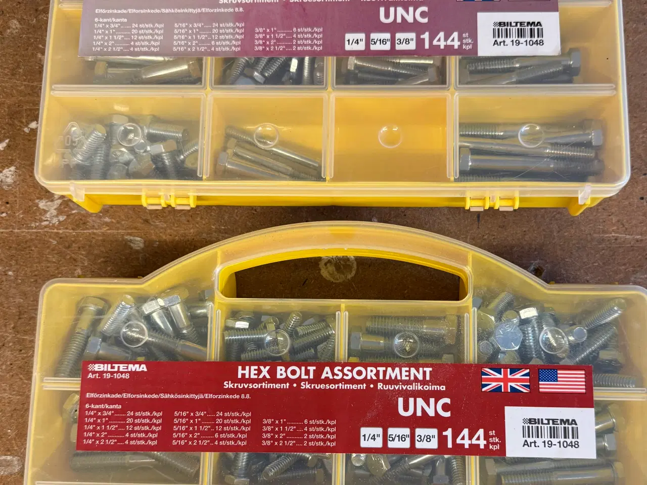 Billede 1 - Bolte i tommer. US og UK