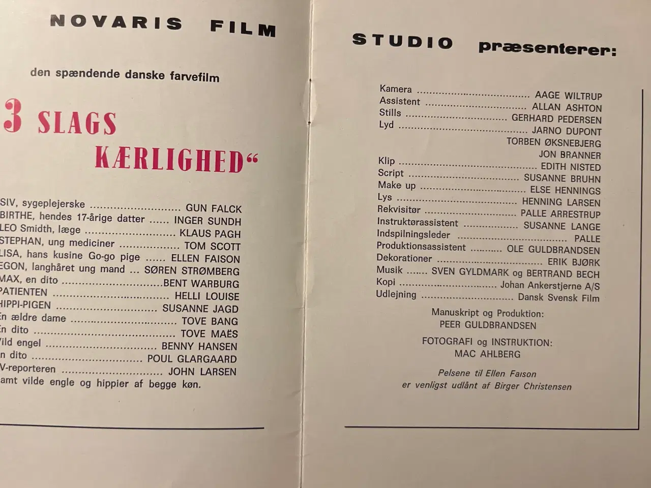 Billede 2 - Tre slags kærlighed