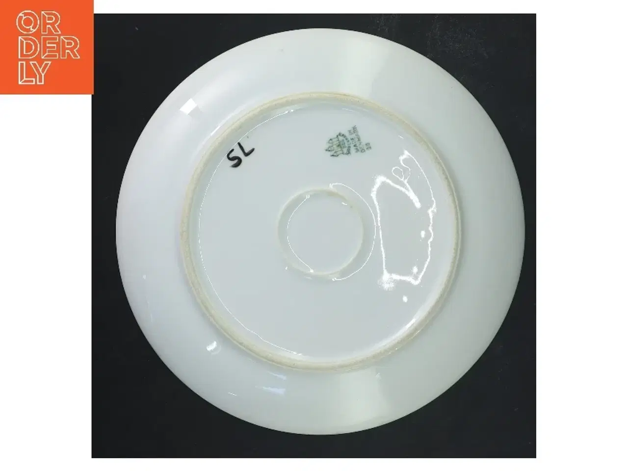 Billede 3 - Porcelænstallerken (nummereret samlerobjekt) med fuglemotiv fra B&G (str. Ø 21 cm)