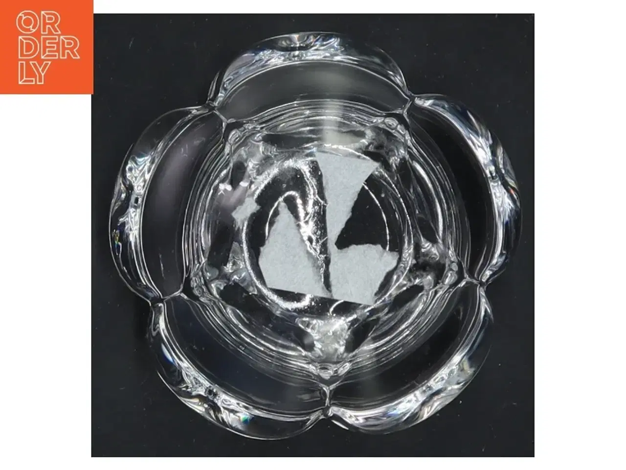 Billede 2 - Holmegård fyrfadsstage (str. 9x7 cm)