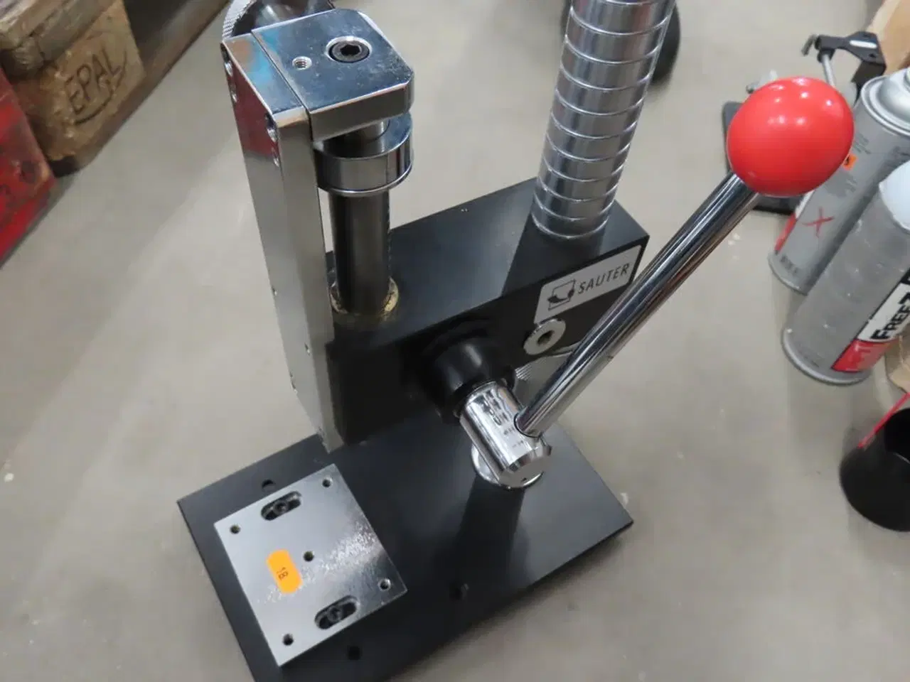 Billede 1 - Manuel teststand SAUTER