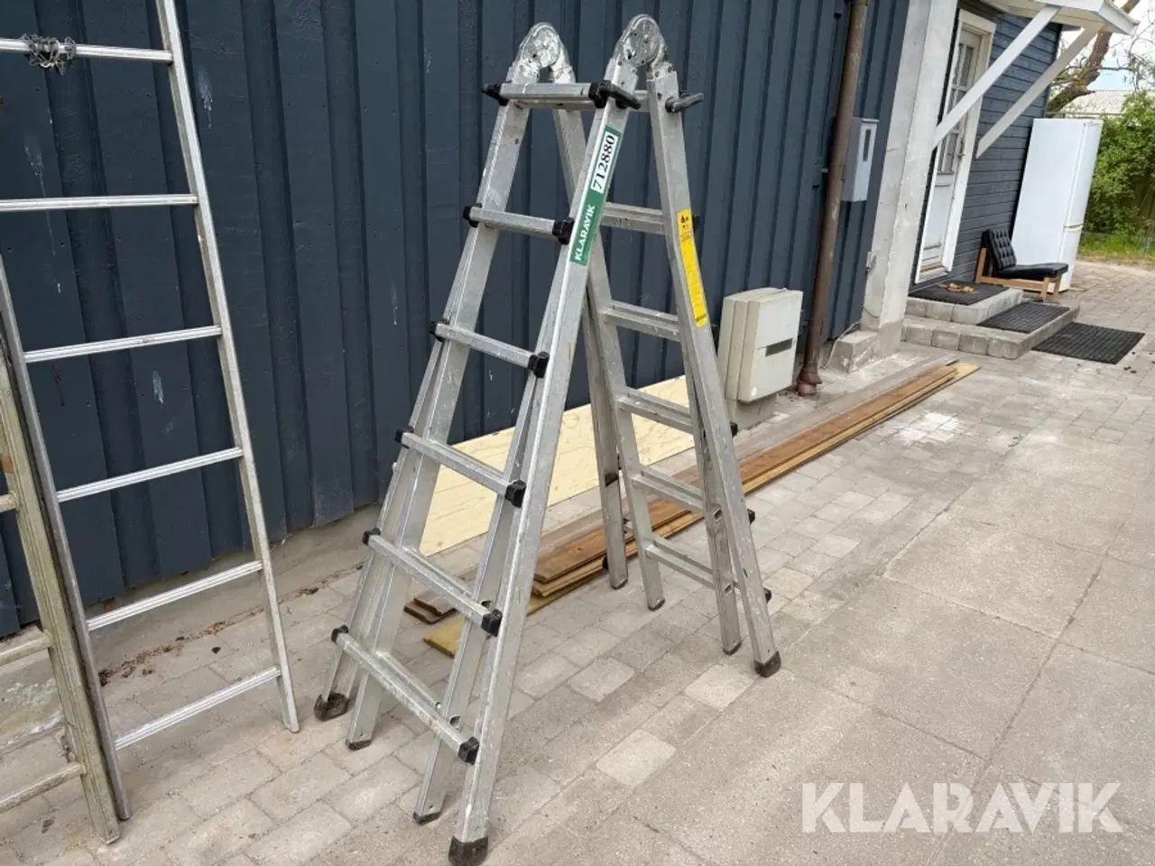 Billede 1 - Stiger forskellige længder 2 til 5 meter 19 styk