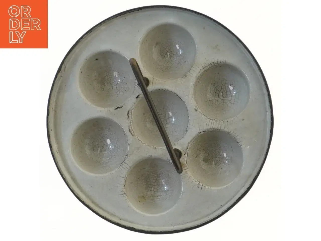 Billede 2 - Æbleskivepande med seks fordybninger (str. Ø 25 cm)