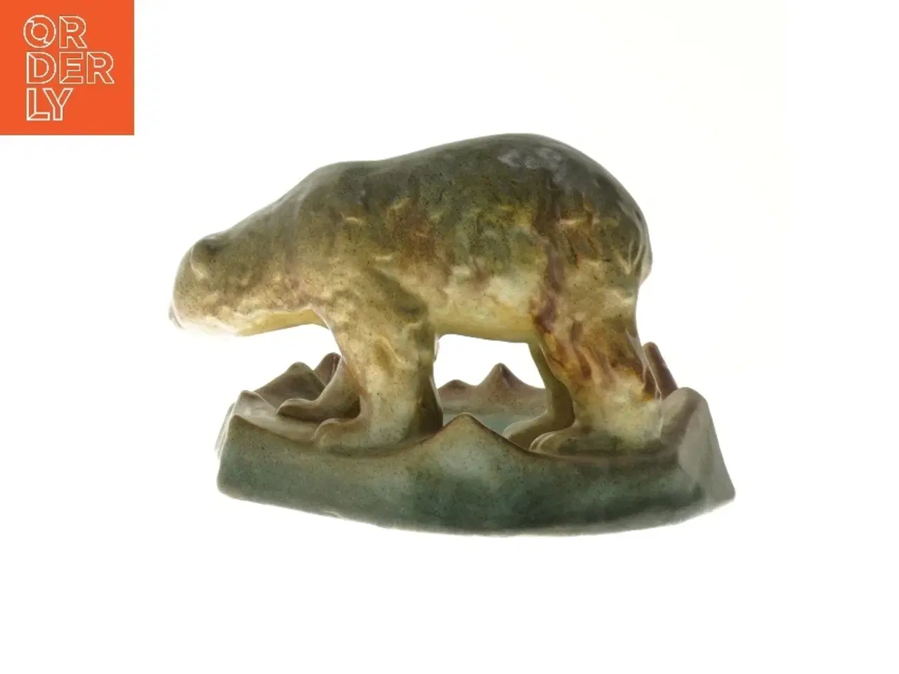 Billede 4 - Isbjørn keramikfigur (str. 20,5 cm)