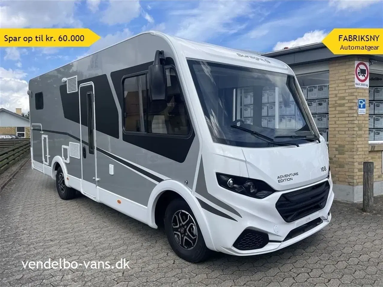 Billede 1 - 2024 - SunLight I 68 Adventure Edition   Elegant og ekstrem hyggelig på samme tid, holdt i moderne farver og design.
