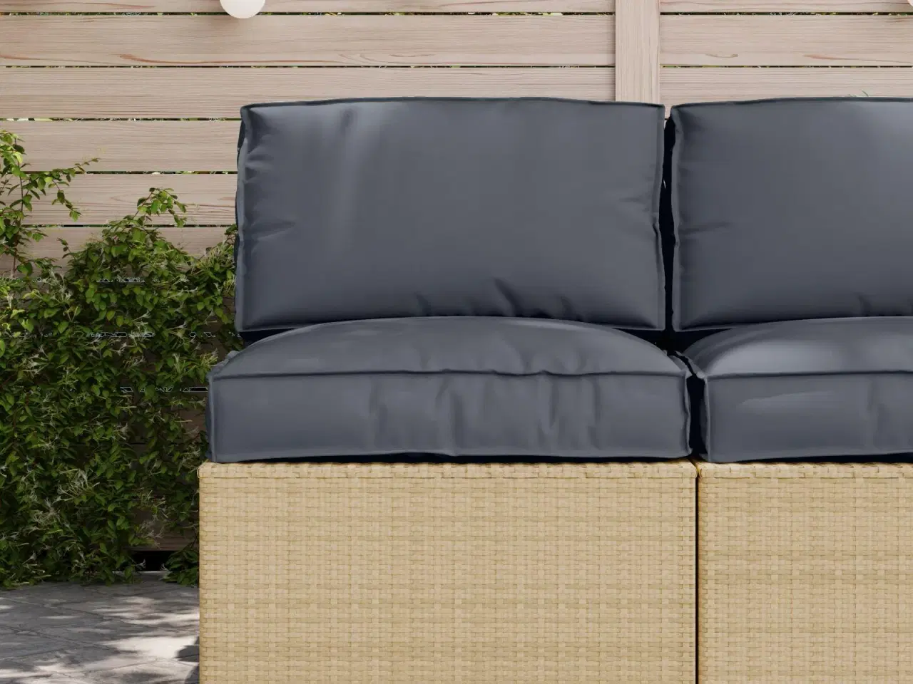 Billede 4 - Pallehynde til sæde Antracit 70 x 70 x 12 cm Oxford stof