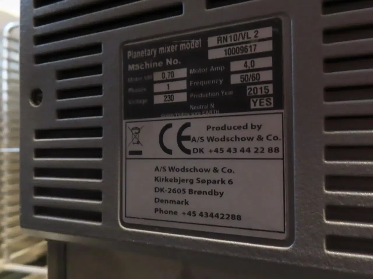 Billede 2 - Røremaskine VARIMIXER RN10/VL 2
