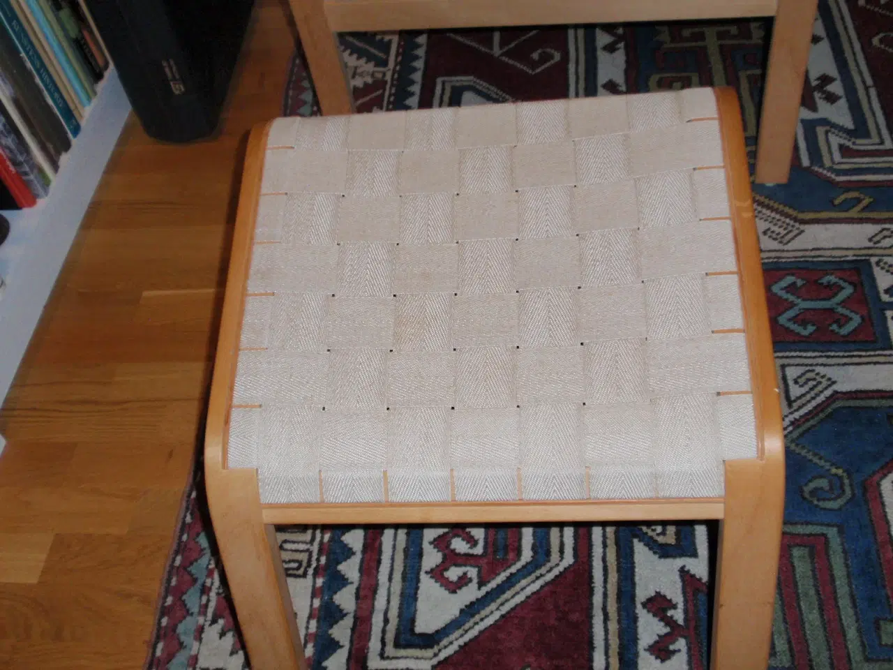 Billede 2 - Lænestol med fodskammel