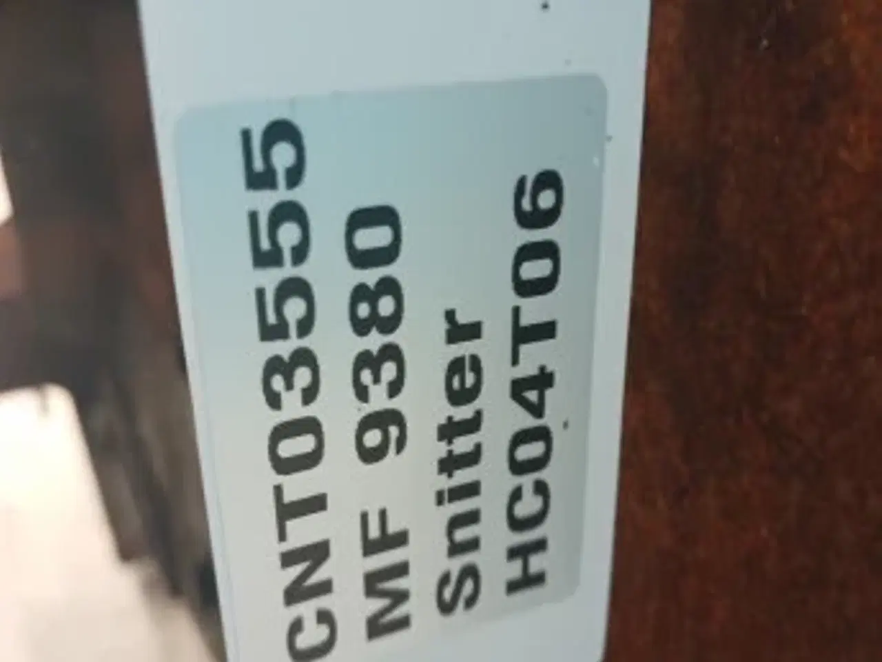 Billede 4 - Massey Ferguson 9380 Snitter