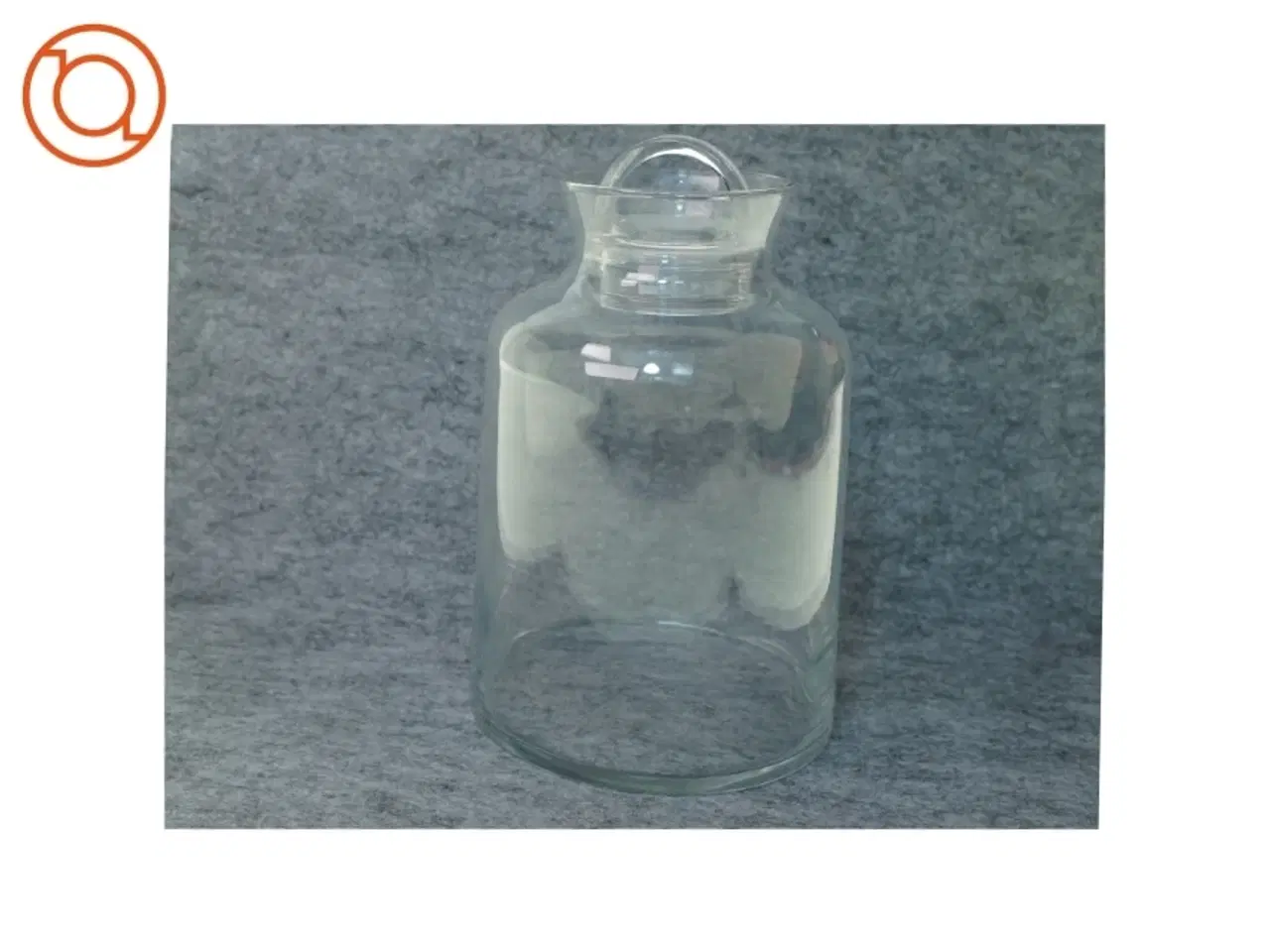 Billede 2 - Glas opbevaring fra Rosendal (str. 20 x 13 cm)