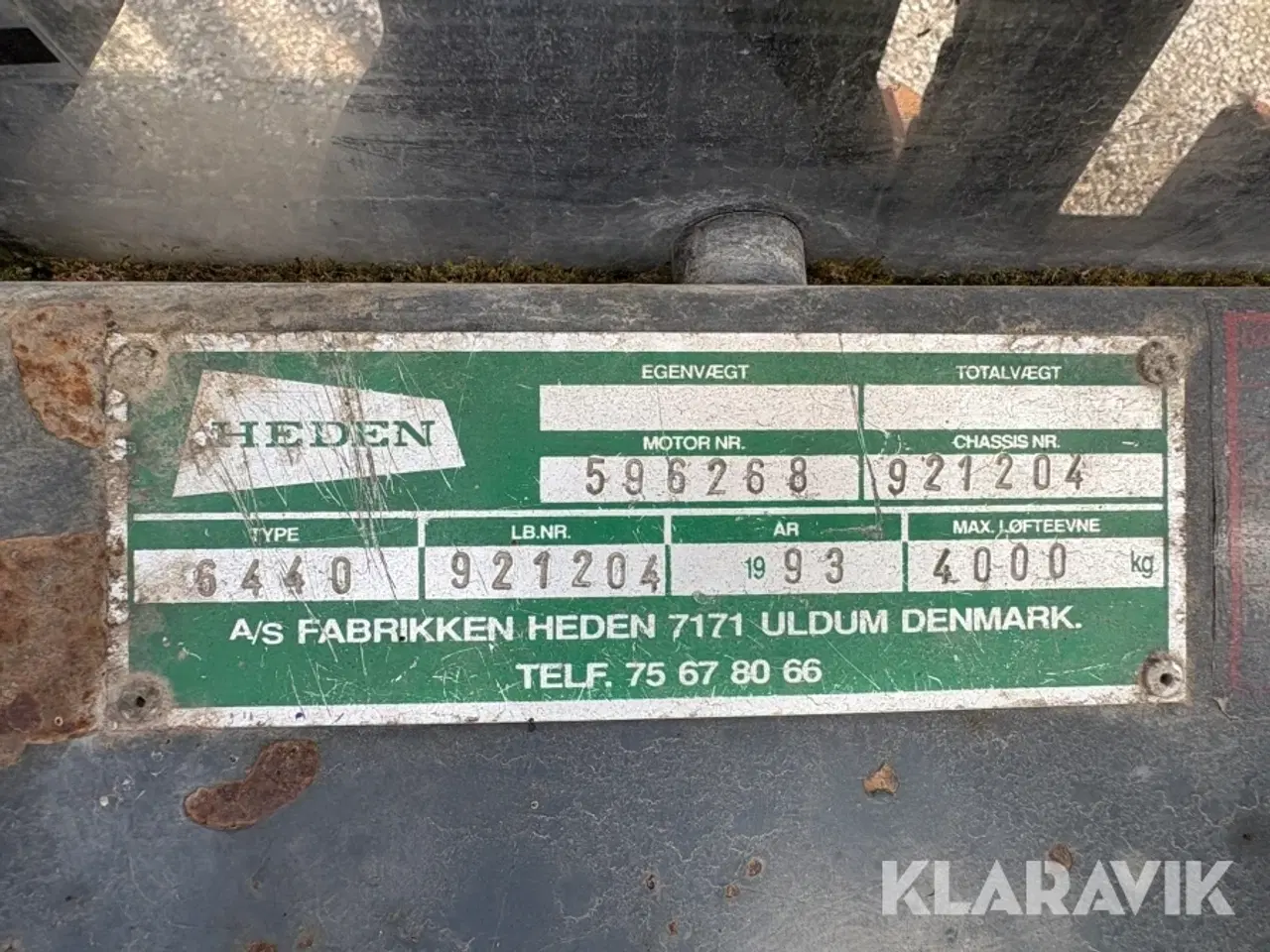 Billede 5 - Gaffeltruck Heden 6440