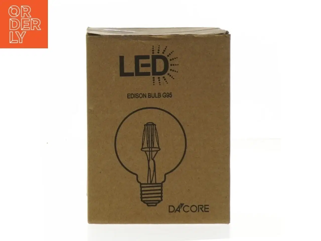 Billede 1 - LED Edison pære G95 fra Dacore (str. 14 cm)