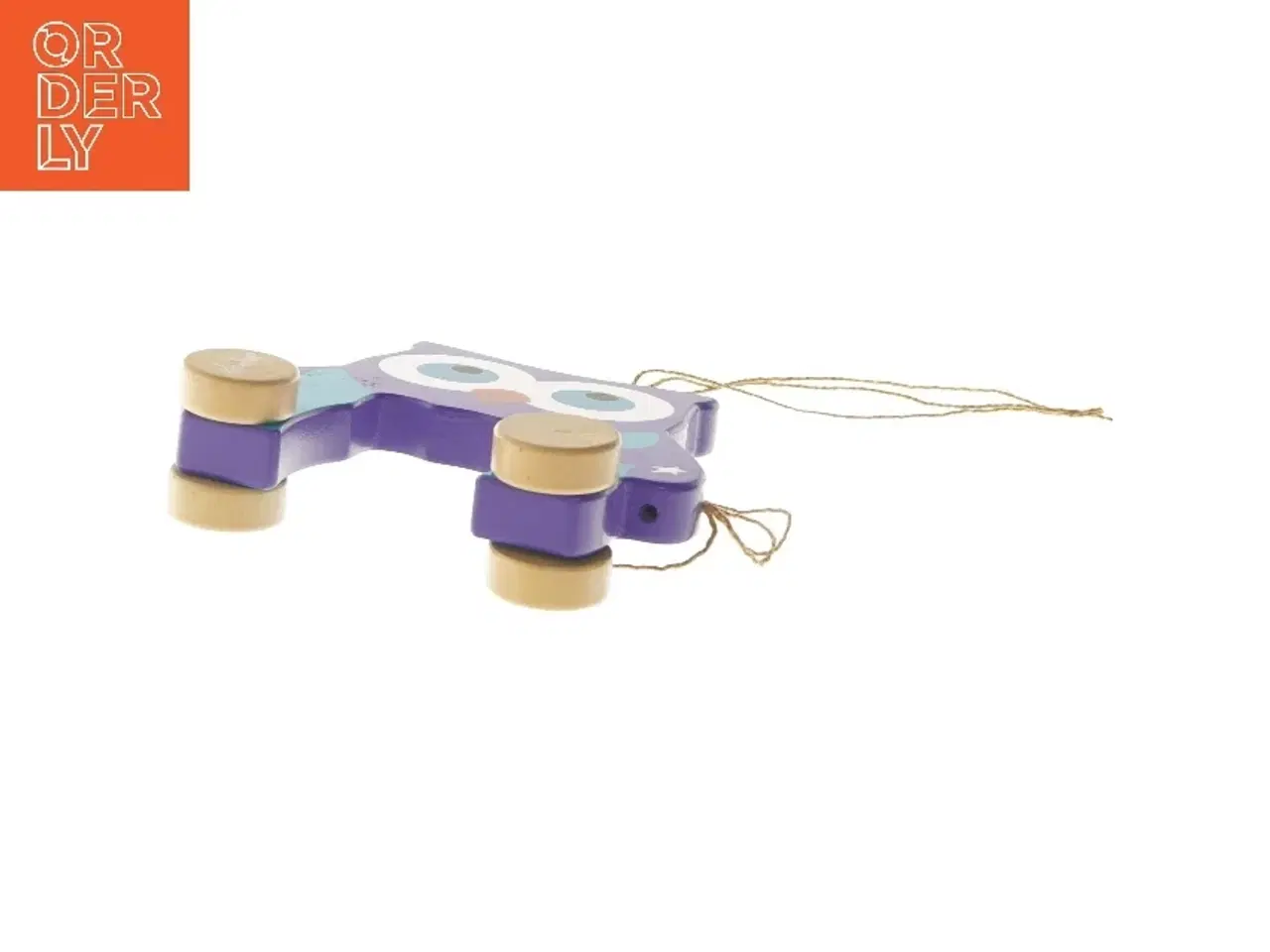 Billede 4 - Trælegetøj ugle med snor fra Muligvis Hamleys (str. 17x5x18 cm)