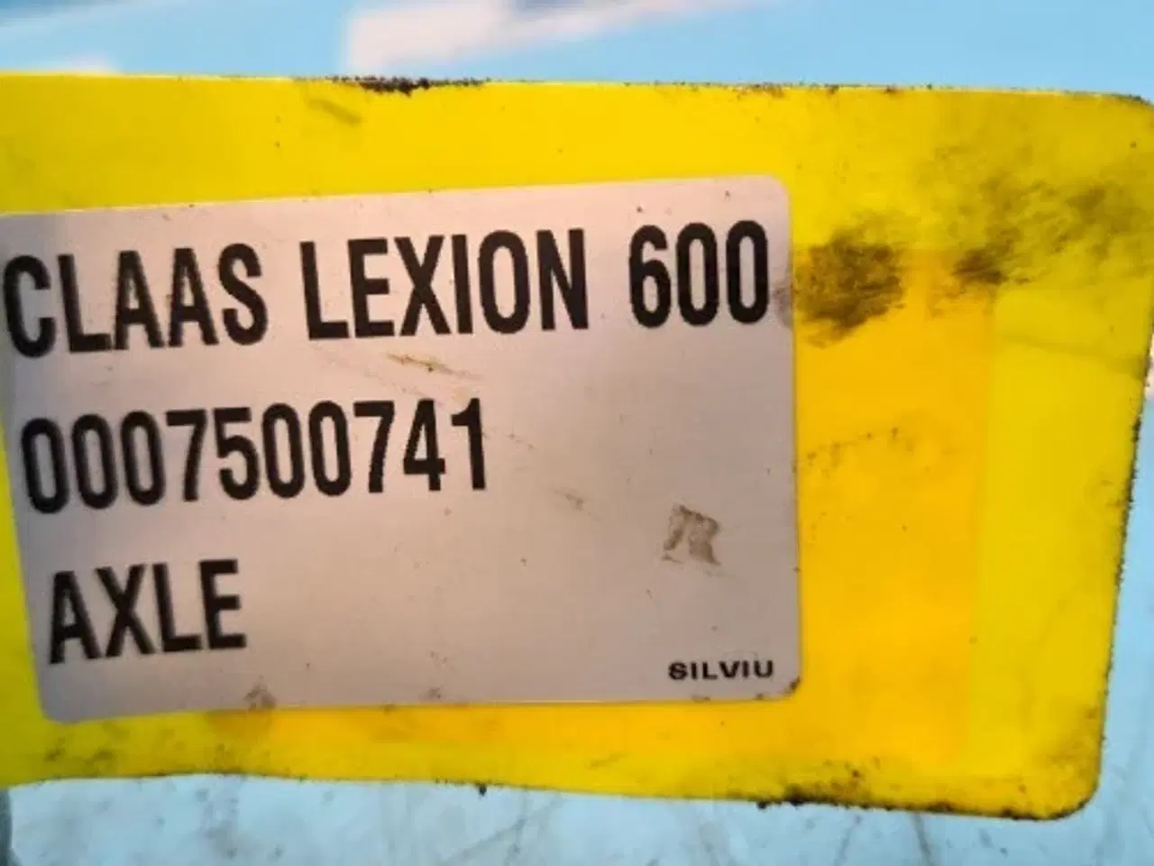Billede 14 - Claas Lexion 600 Aksel 7500741