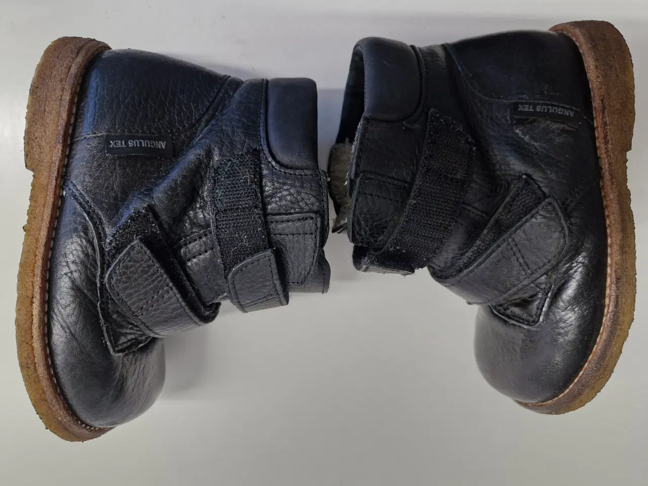 Billede 9 - FLOTTE SORTE ANGULUS TEX VINTERSTØVLETTER STR.25