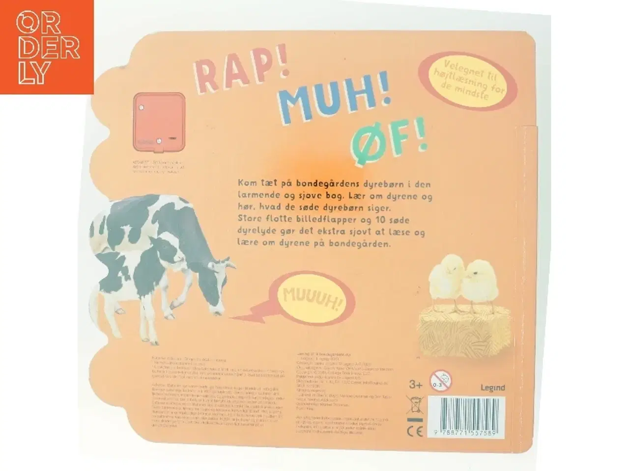 Billede 3 - Lær og lyt på bondegården - 10 dyrelyde (Bog)