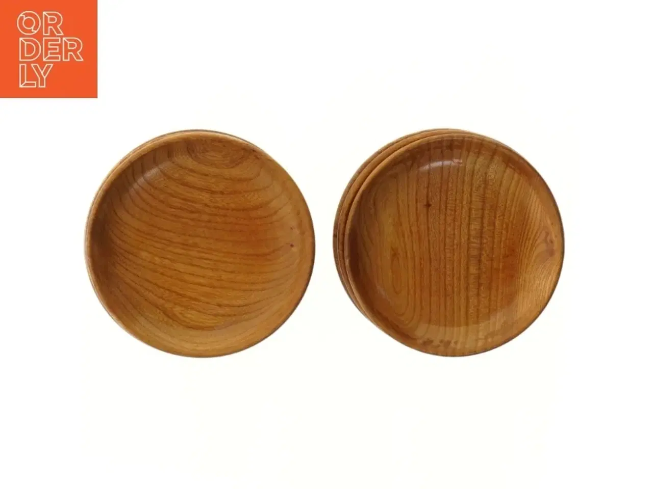 Billede 3 - Træ skåle (str. 6 stk Ø 16 cm)