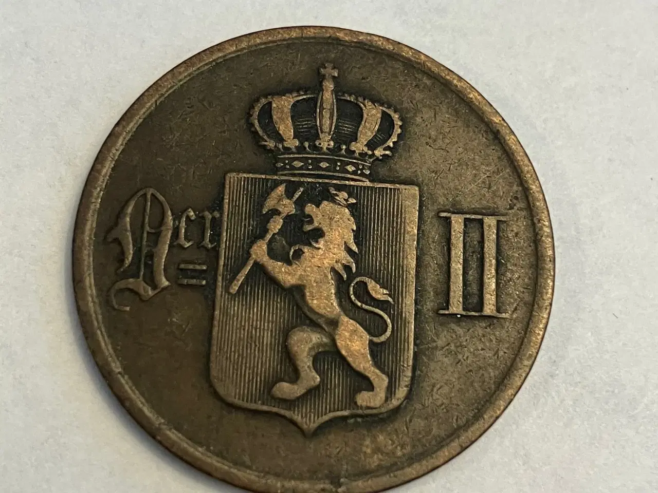 Billede 2 - 5 Øre 1878 Norge