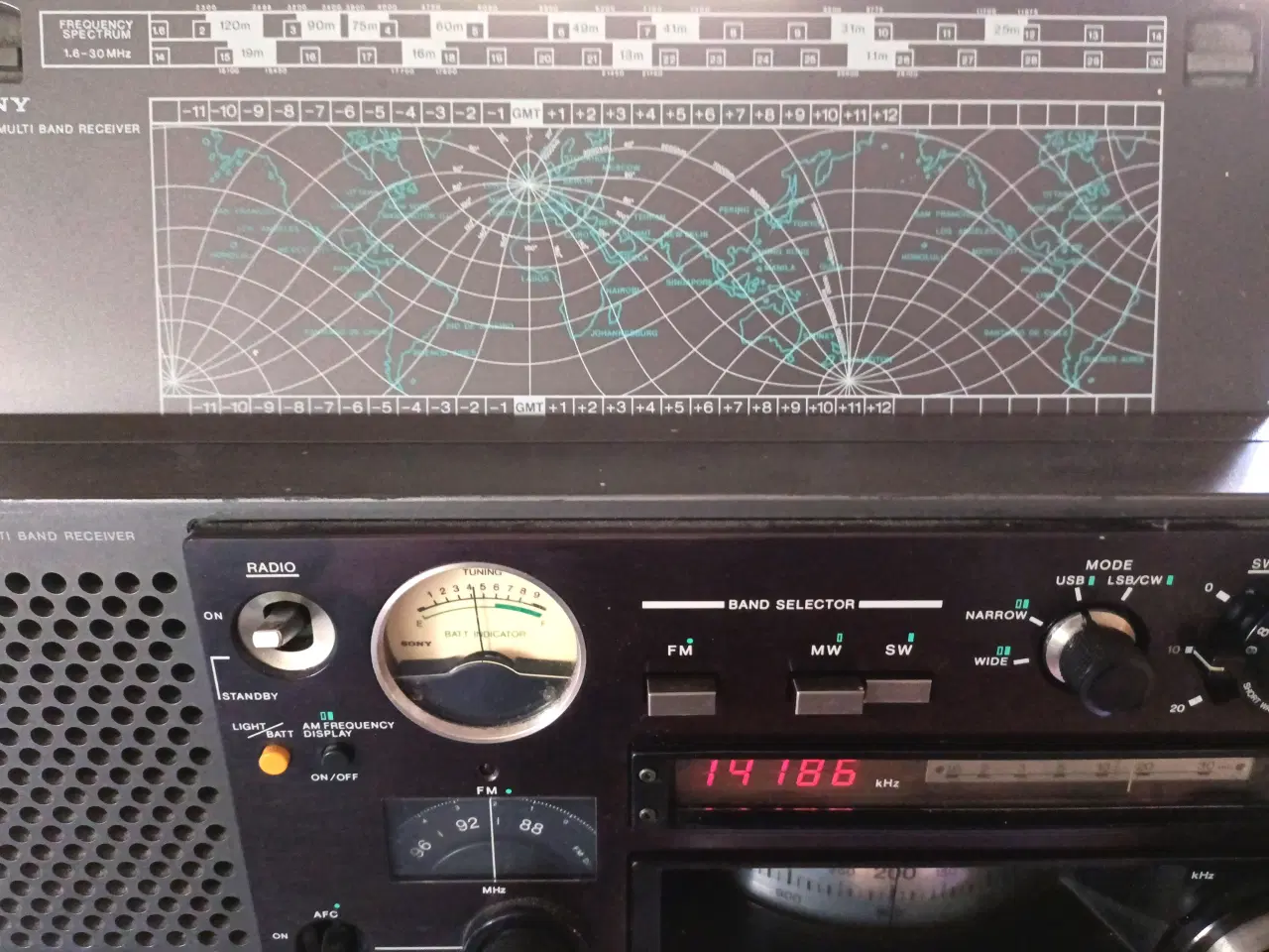 Billede 2 - Sony ICF-6800W FM/AM/SV Multi Band Receiver