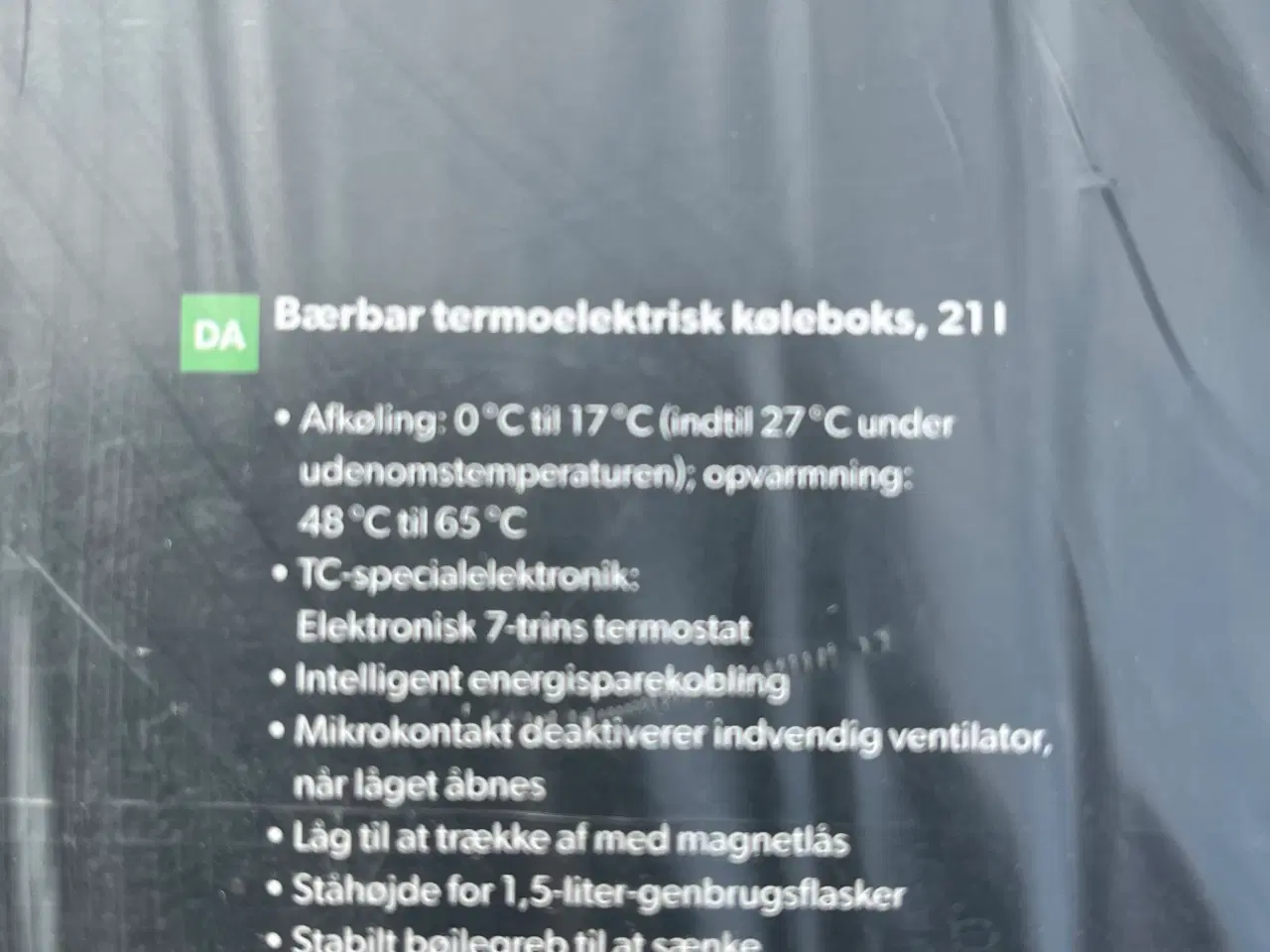 Billede 3 - Elektrisk køleboks 21 liter