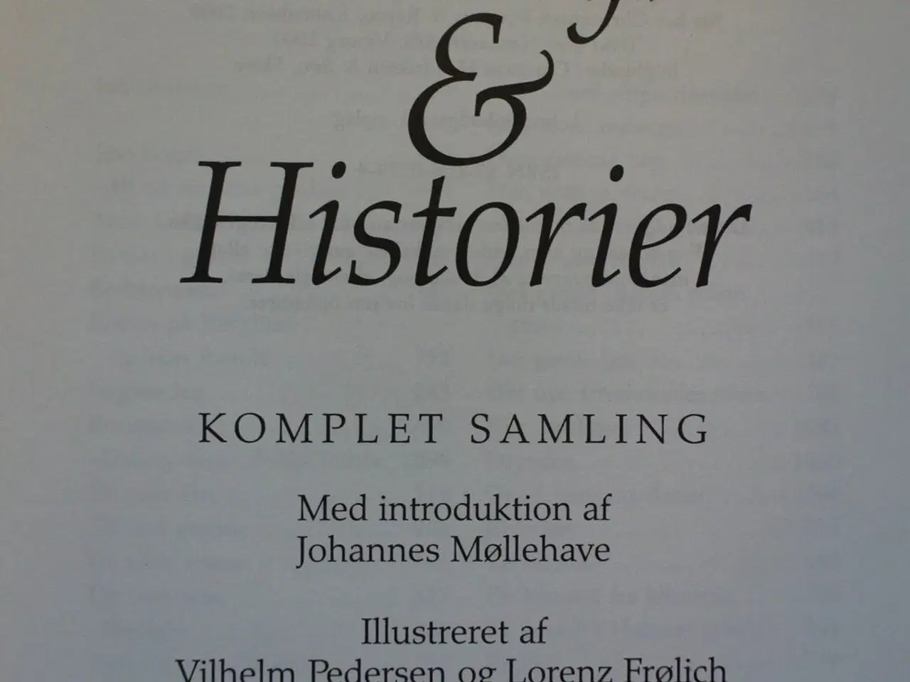 Billede 2 - eventyr og historier - komplet samling, af h. c. a