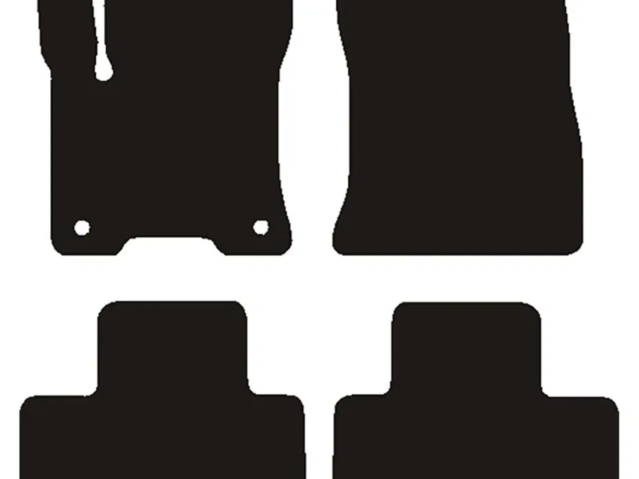 Billede 1 - Diamond velourmåtter Mercedes EQA (H243) 2021-