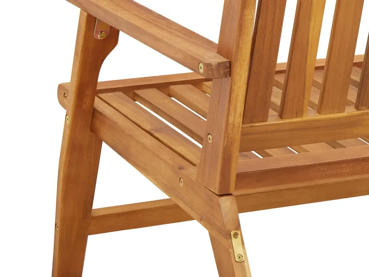 Billede 9 - Udendørs spise sæt Brun Massivt Akacietræ