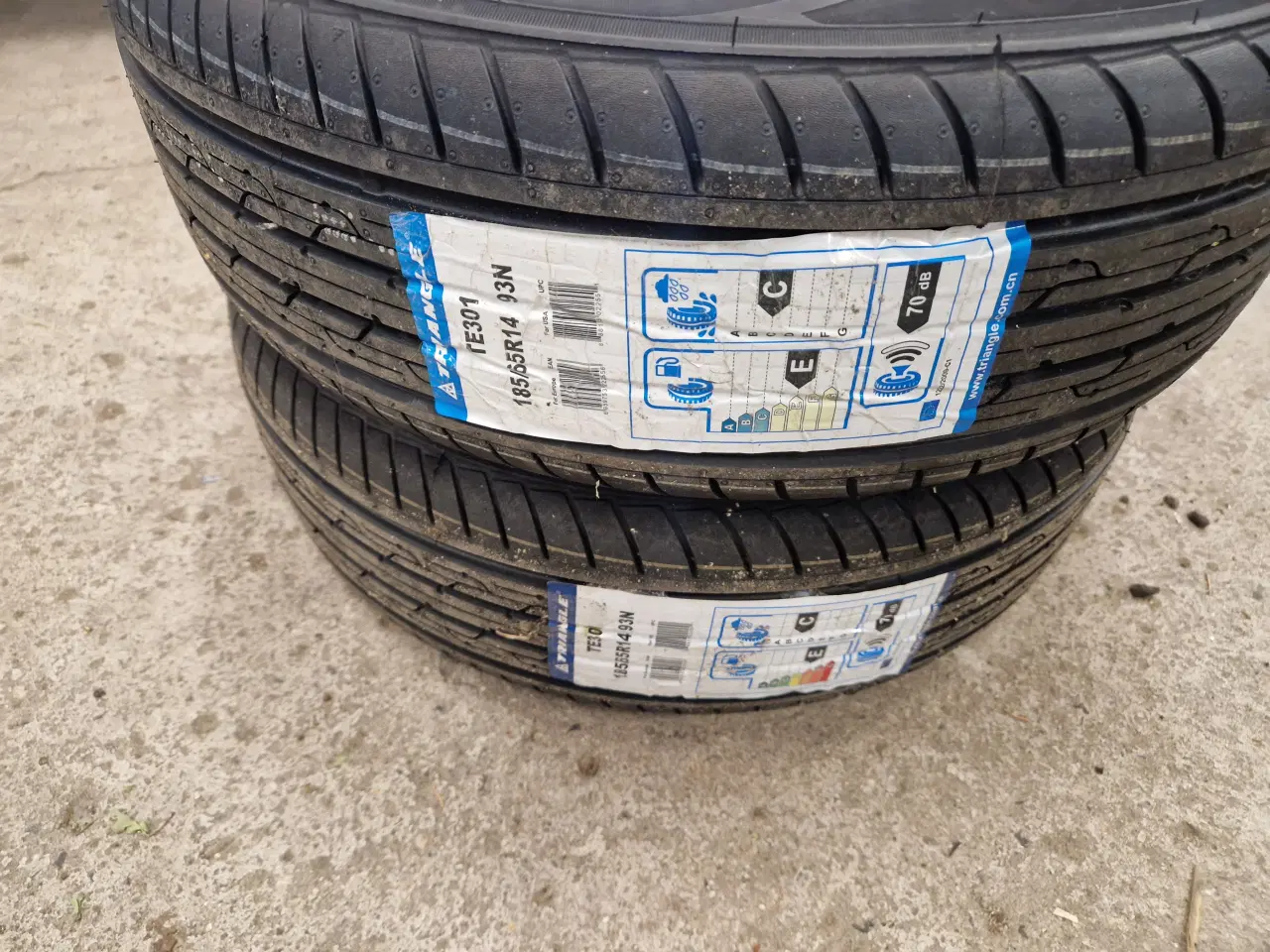 Billede 2 - Nye!! Trailer hjul 185/65x14