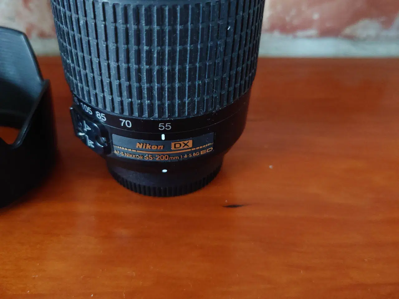 Billede 2 - Nikon af-s 55-200mm zoom objektiv med case
