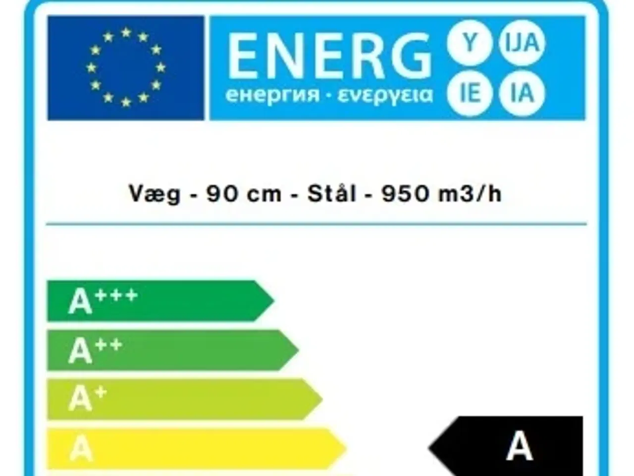 Billede 3 - NY Falmec 01MART-90-VS Marte Pro emhætte, 90 cm