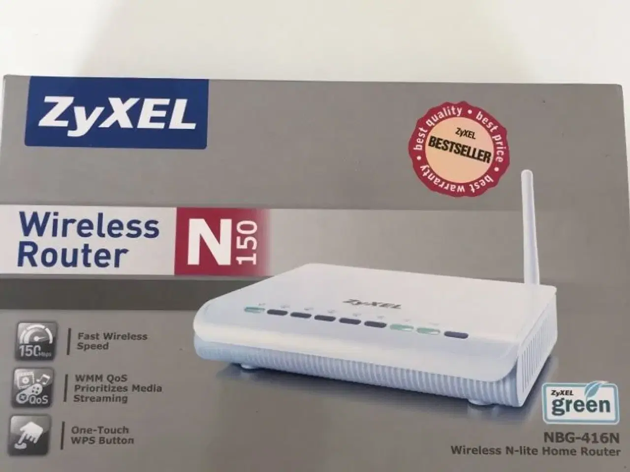 Billede 1 - ZyXEL trådløs router